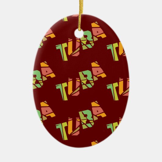 Keramisch siermiddel ornament (Voorkant)