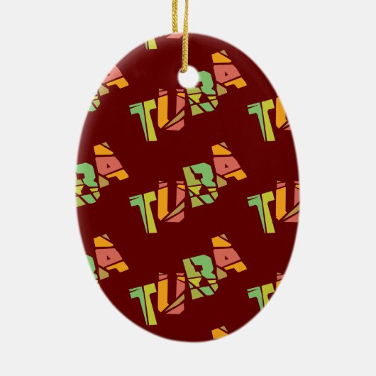 Keramisch siermiddel ornament (Achterkant)