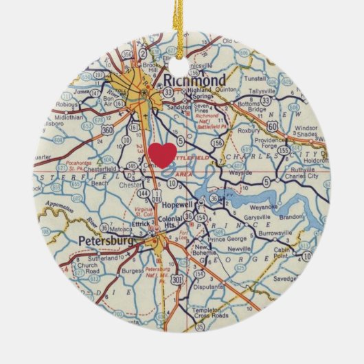 Keramisch siermiddel ornament (Achterkant)