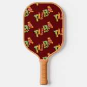 Keramisch siermiddel pickleball paddle (Voorkant)