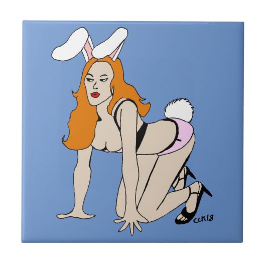 keramisch speeltje tegeltje (Voorkant)