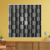 Keramisch tegelpatroon canvas afdruk (Insitu (Woonkamer))