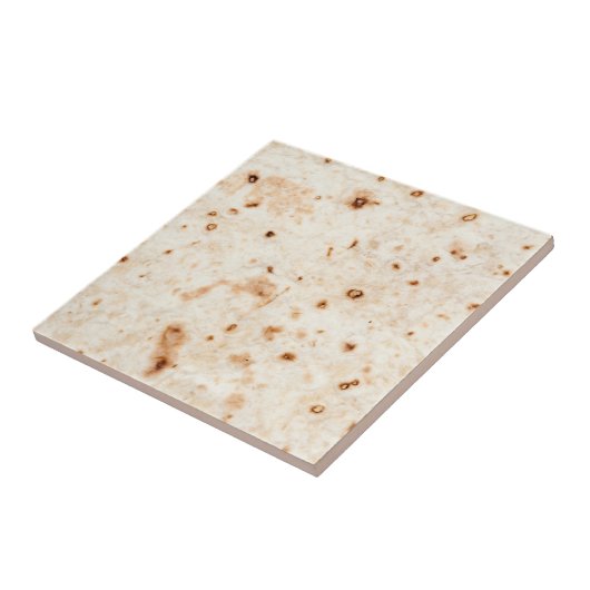 Keramisch tegels van tortilla tegeltje (Zijkant)