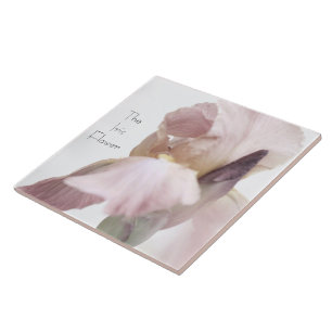 Keramisch tijdehoekfilter roze/Paars Tegeltje