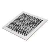 Keramisch Tile Surah At-Talaq(65:2-3)-001 Tegeltje (Zijkant)