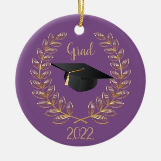 Keramisch versierend Afstuderen voor sierdoeleinde Keramisch Ornament (Voorkant)