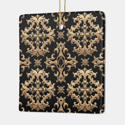 Keramisch vierkant keramisch ornament (Links)