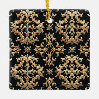 Keramisch vierkant keramisch ornament