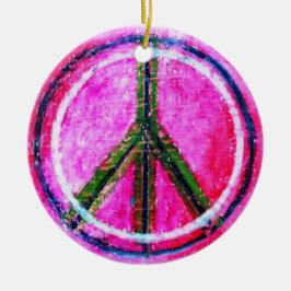 Keramisch vierkant keramisch ornament