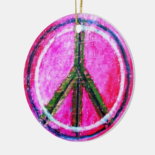 Keramisch vierkant keramisch ornament (Links)