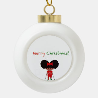 Keramisch vierkant keramische bal ornament