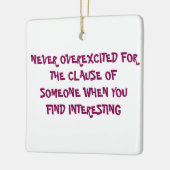 Keramisch vierkant ornament (Links)