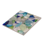 Keramisch vormglas tegeltje (Zijkant)