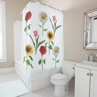 Keramisch zapeltegel 4,25 x 4,25, klein douchegordijn