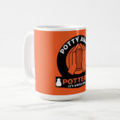keramische aardewerk maker koffiemok (Voorkant links)