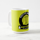 keramische aardewerk maker koffiemok (Voorkant links)