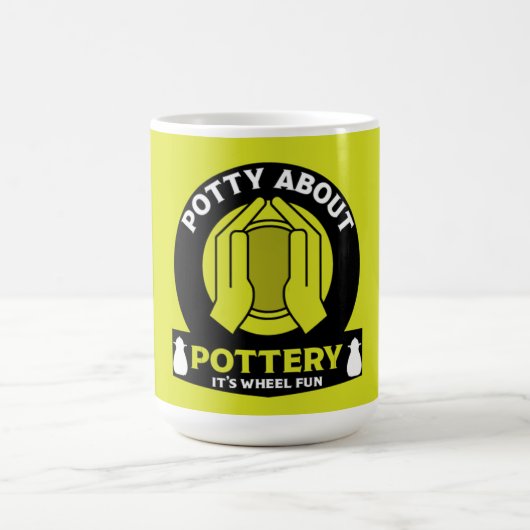 keramische aardewerk maker magische mok (Midden)