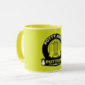 keramische aardewerk maker mok (Voorkant links)