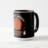 keramische aardewerk maker mok (Voorkant rechts)