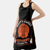 keramische aardewerk maker schort (Insitu)