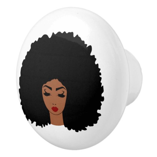 Keramische afro deurknop keramische knop (Rechts)