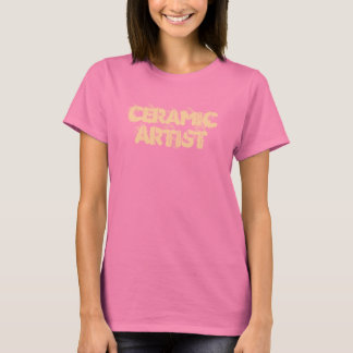 Keramische artiest t-shirt