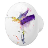 Keramische bak/deurknoppen - Vogelsteker Keramische Knop (Rechts)