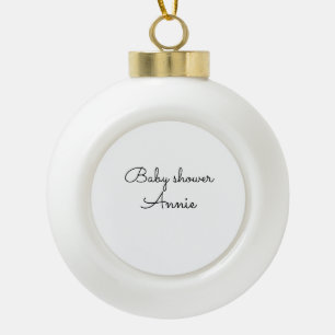 KERAMISCHE BAL ORNAMENT