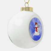 Keramische balkversiering bal ornament (Links)