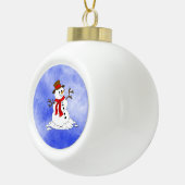 Keramische balkversiering bal ornament (Rechts)