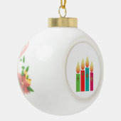 Keramische balkversiering bal ornament (Links)
