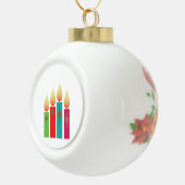 Keramische balkversiering bal ornament (Rechts)