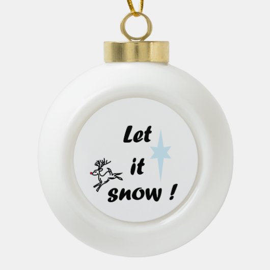 Keramische balkversiering bal ornament (Voorkant)