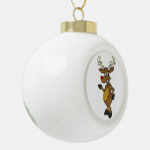 Keramische balversiering bal ornament (Links)