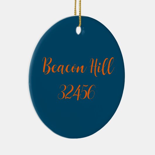 Keramische Beacon Hill-Forgotten Coast Ornament (Rechts)