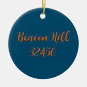 Keramische Beacon Hill-Forgotten Coast Ornament (Voorkant)