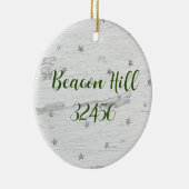Keramische Beacon Hill-Forgotten Coast Ornament (Rechts)