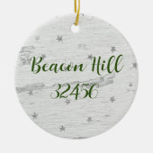 Keramische Beacon Hill-Forgotten Coast Ornament (Voorkant)