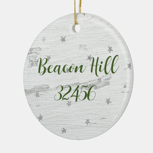 Keramische Beacon Hill-Forgotten Coast Ornament (Links)