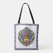 keramische boodschappentas tote bag (Achterkant)