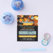 Keramische broodjes, aardeklassen, potten en omker flyer (Enkel)