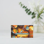 Keramische broodjes, aardewerk, potten visitekaartje (Staand voorkant)