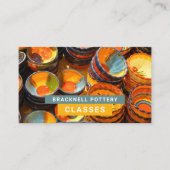 Keramische broodjes, aardewerk, potten visitekaartje (Voorkant)