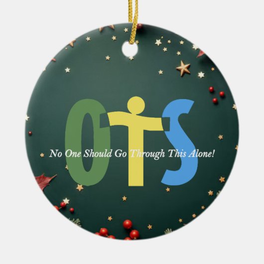 Keramische cirkelvormgeving keramisch ornament (Voorkant)