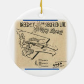 Keramische cirkelvormgeving keramisch ornament (Achterkant)