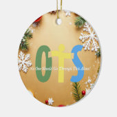 Keramische cirkelvormgeving keramisch ornament (Links)