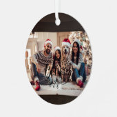 Keramische cirkelvormgeving metalen ornament (Voorkant links)