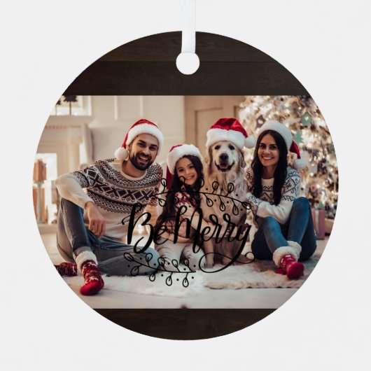 Keramische cirkelvormgeving metalen ornament (Voorkant)