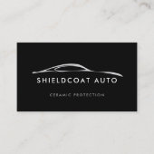 Keramische coating auto detailing visitekaartje (Voorkant)