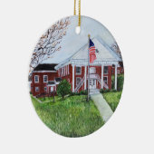 Keramische Courthouse Ornament (Rechts)